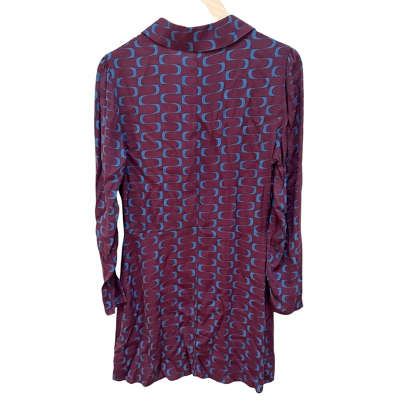 Reformation Retro Print Hugh Shirt Dress - Picture 11 of 16